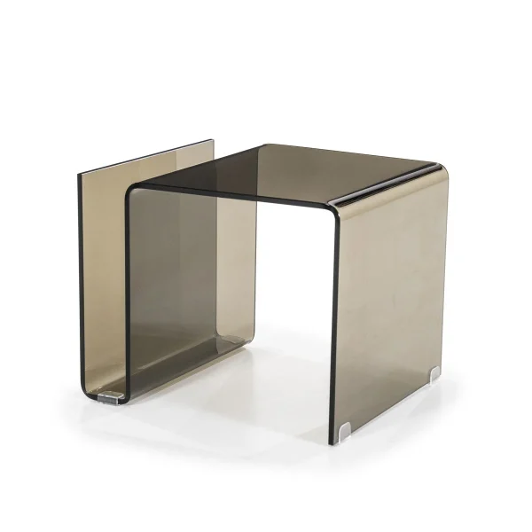 Mesita Auxiliar Cristal fumé