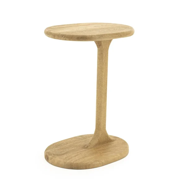 Mesita auxiliar madera natural