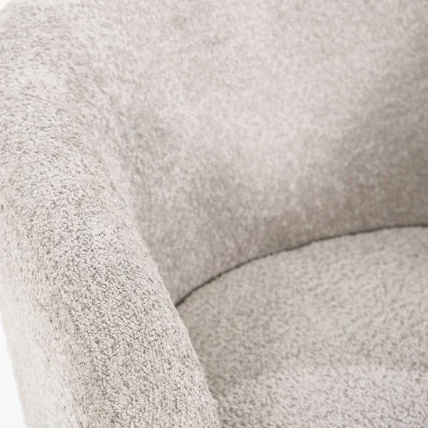 Sillón beige giratorio - Imagen 7