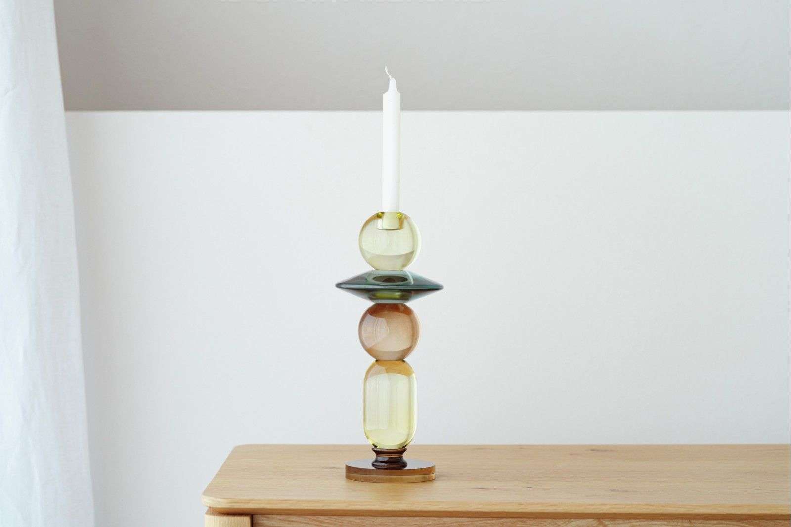 Set 2 Candelabros cristal Biel - Imagen 4