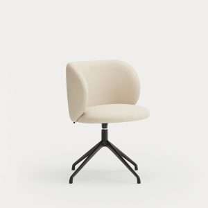 Silla Giratoria Beige