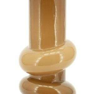 Jarrón Cristal Mostaza